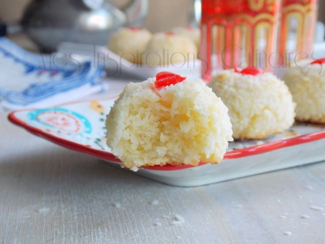 Mchewek gateau algerien à la noix de coco