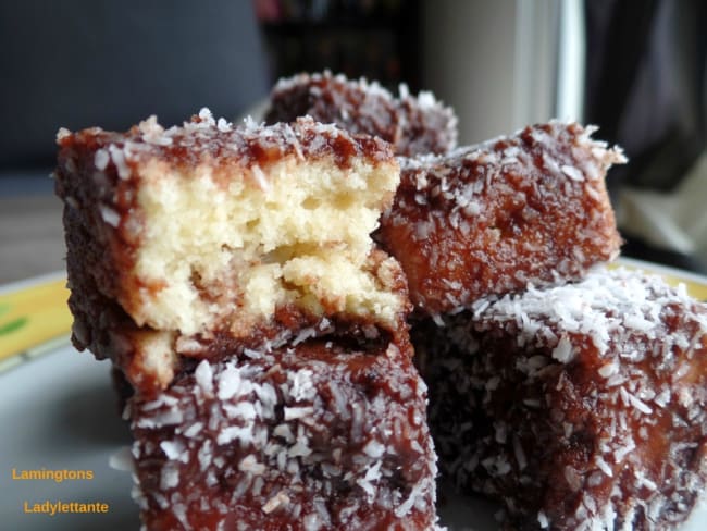 Lamingtons comme en Australie