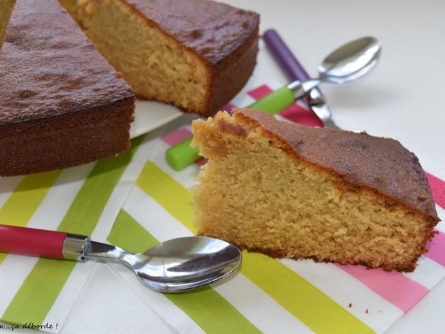 Madeleine géante à la vanille pour un goûter très gourmand