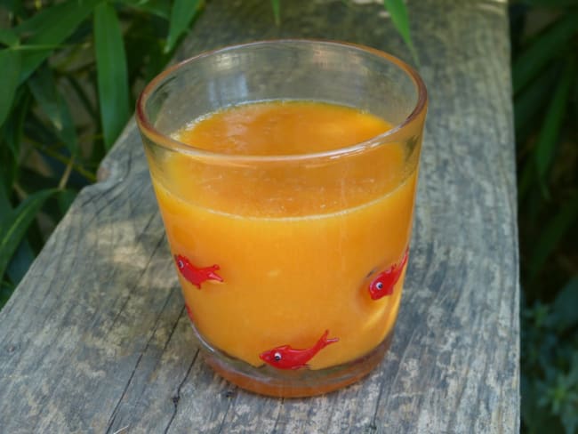 Jus de nectarines et d'abricots : un nectar de fruit maison