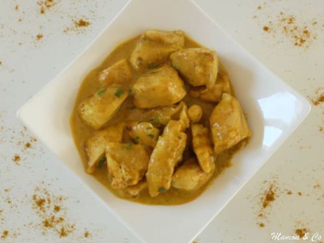 Colombo de poulet au beurre de cacahuète