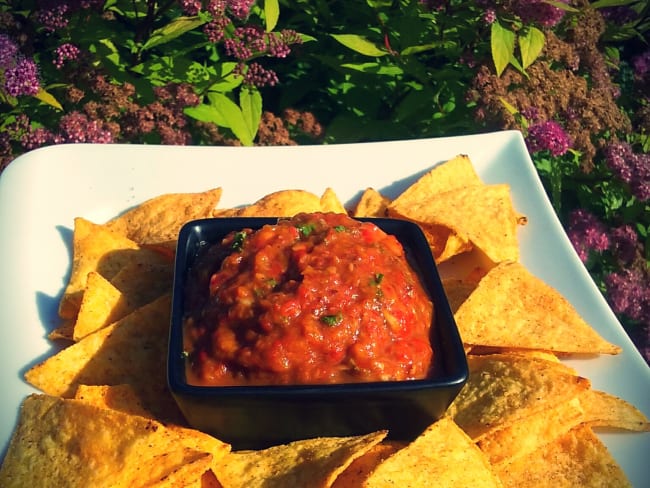 Tapenade poivrons rouges et jaunes