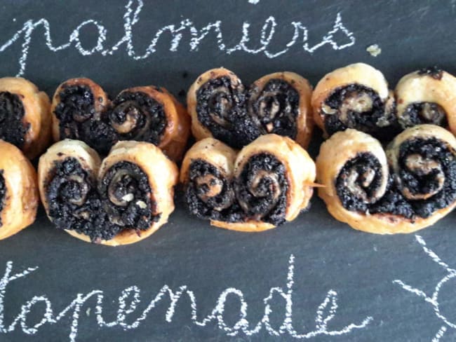 Cœur de palmier à la tapenade noire pour l'apéritif