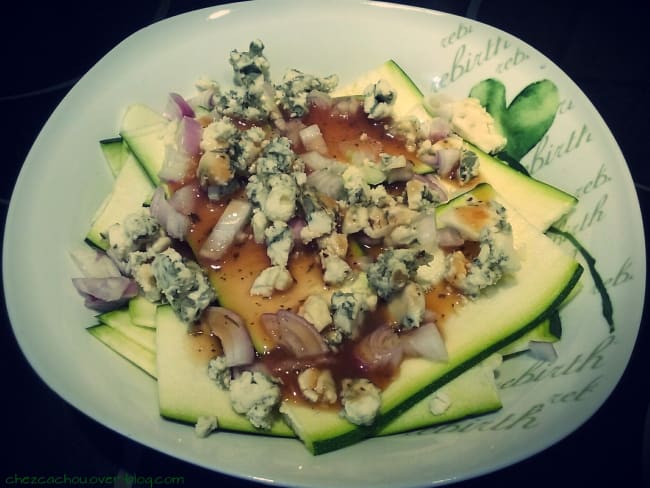 Salade de courgettes