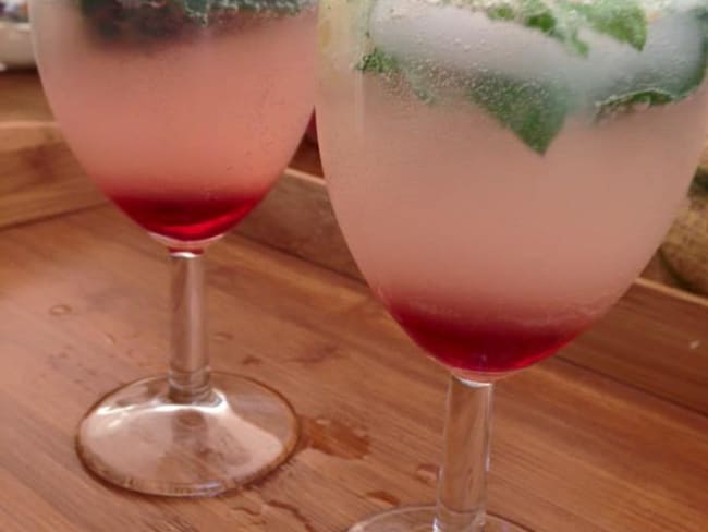 Le Mojito fraise de Severine bien fruité et girly