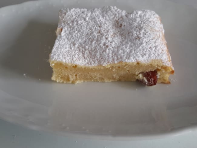 Brownies au chocolat blanc et aux amandes