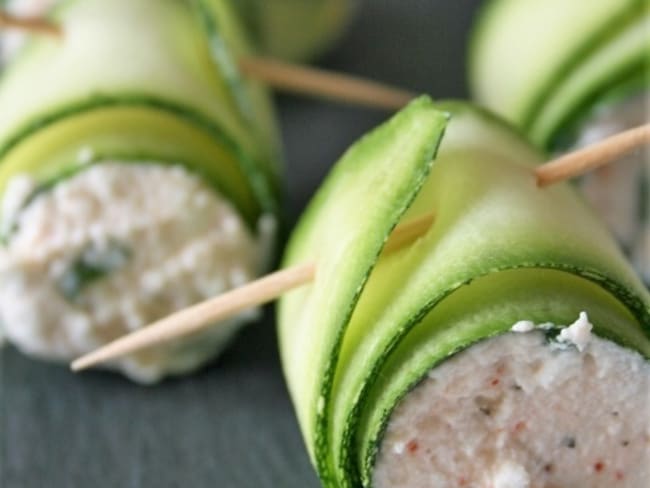 Courgettes à la ricotta. Bio, sans oeufs, sans gluten.