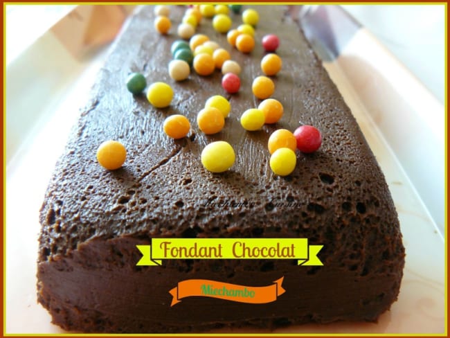 Fondant au chocolat sans cuisson