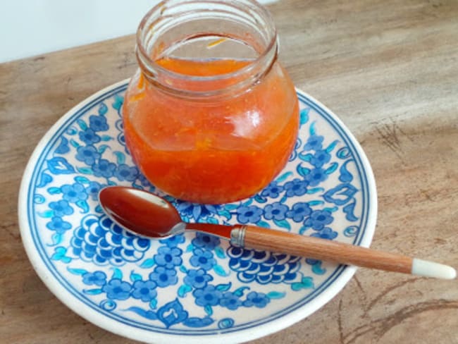 Confiture d'abricots et carottes