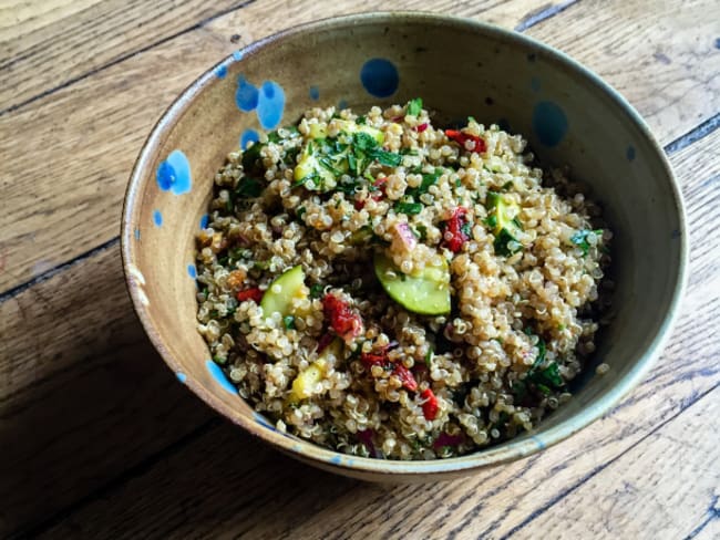 Une salade de quinoa