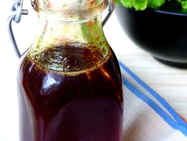 Vinaigrette sucrée à l'huile de pépins de courge