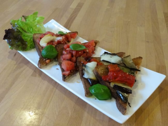 Bruschettas et autres tartines d'été