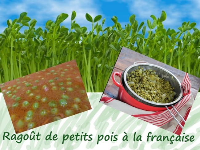 Ragoût de petits pois à la Française