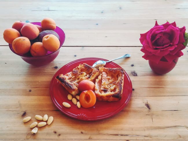 Tarte moelleuse et croquante aux fruits d'été