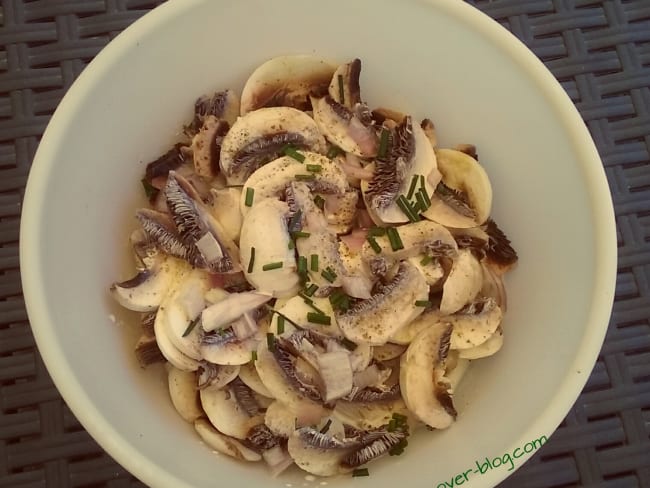 Salade de champignons