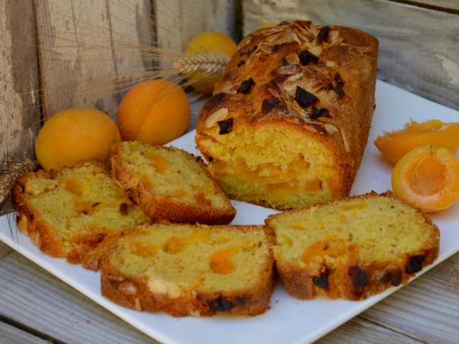 Cake aux abricots