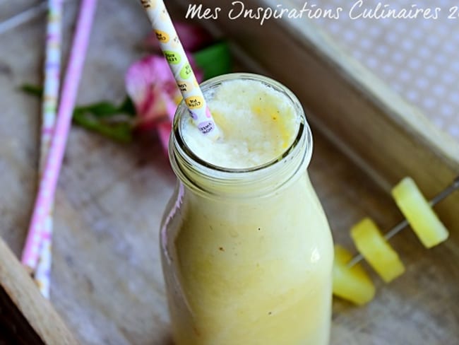 Smoothie ananas brûle graisse