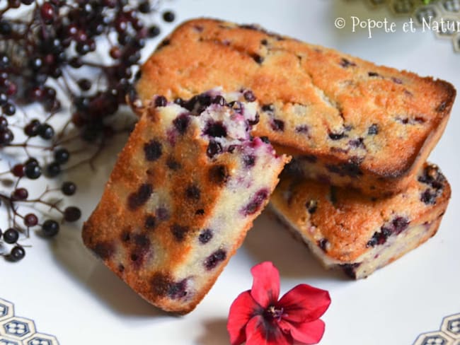 Financiers aux écorces de citron et aux baies de sureau noir