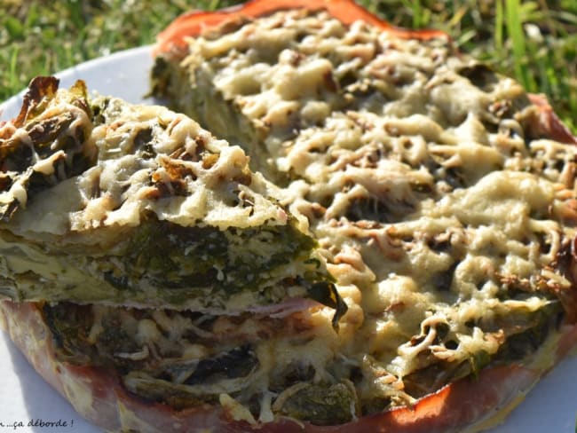 Gâteau de salade au jambon