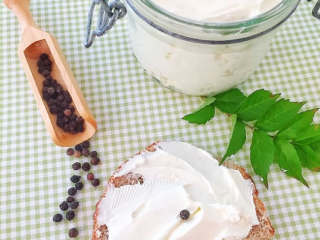 Ma recette de cream cheese maison