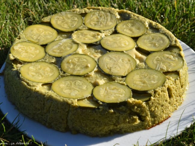 Gâteau de courgettes peu calorique