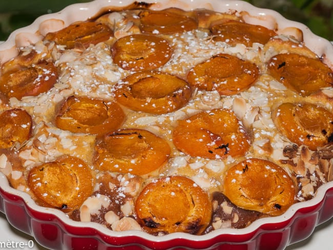 Gâteau d'abricots et d'amandes