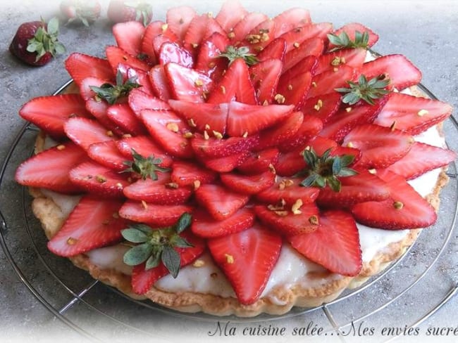 Tarte aux fraises