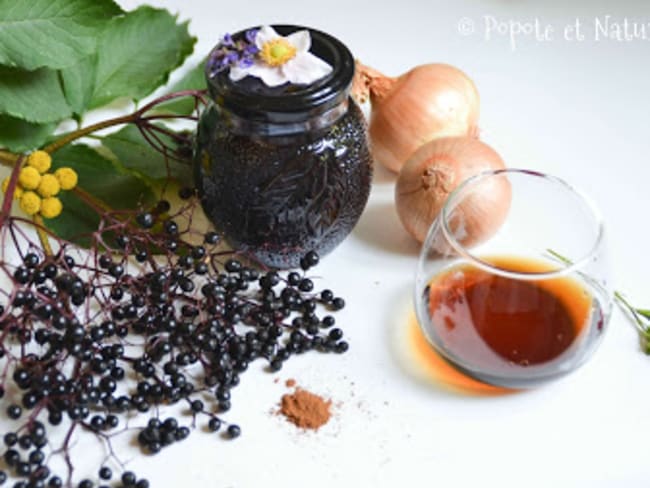 Chutney de baies de sureau noir