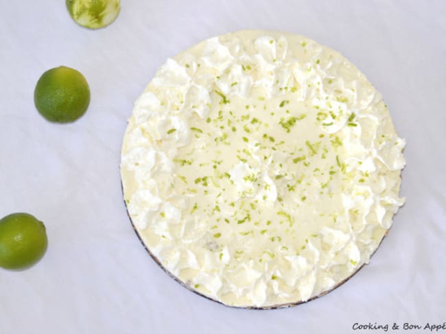 Key lime cheesecake