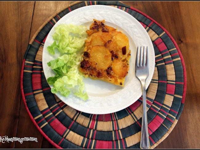 Tortilla de patata au chorizo