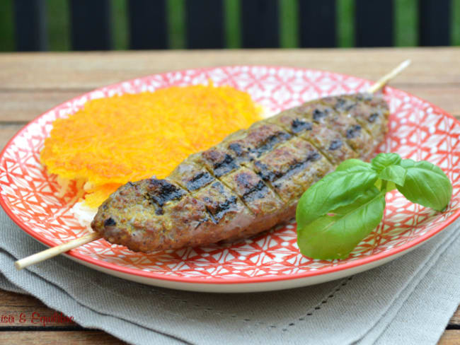 Chelo kebab koobideh