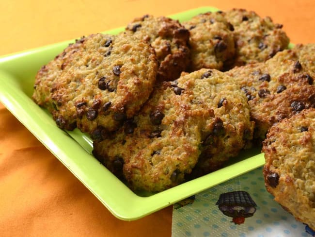 Cookies moelleux au quinoa et aux pépites de chocolat