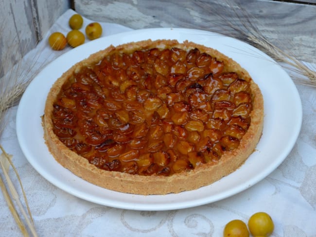 Tarte aux mirabelles