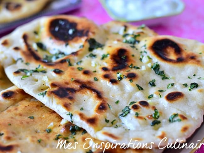 Cheese naan au fromage