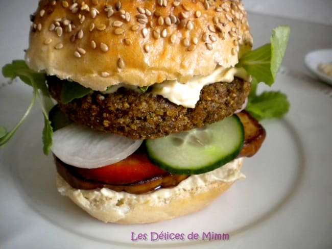 Le falafel burger