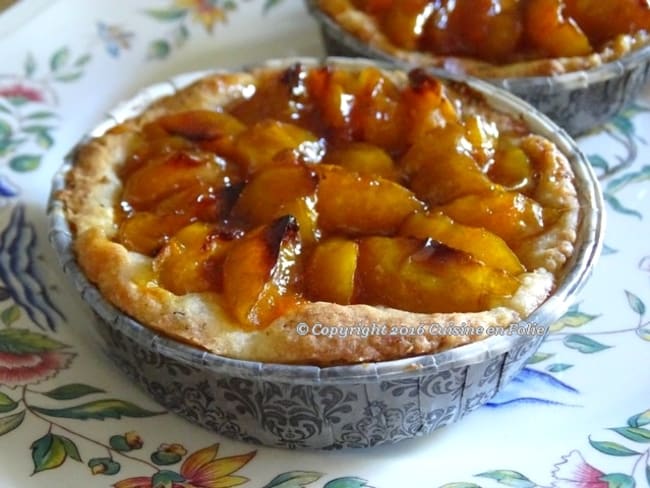 Tartes sablées aux mirabelles ou aux prunes