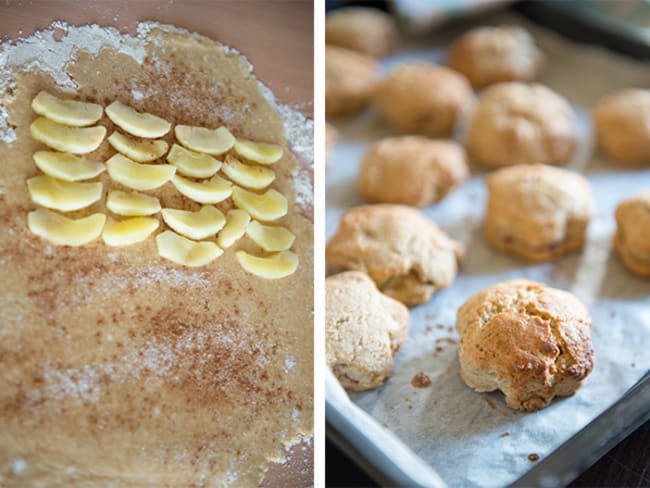 Scones d’automne sans lait, sans beurre