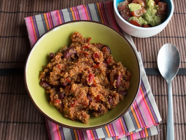 Quinoa à la mexicaine