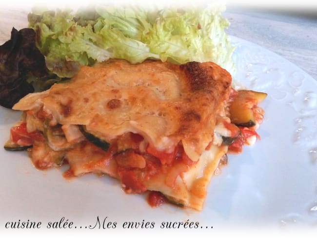 Lasagnes aux légumes d'été