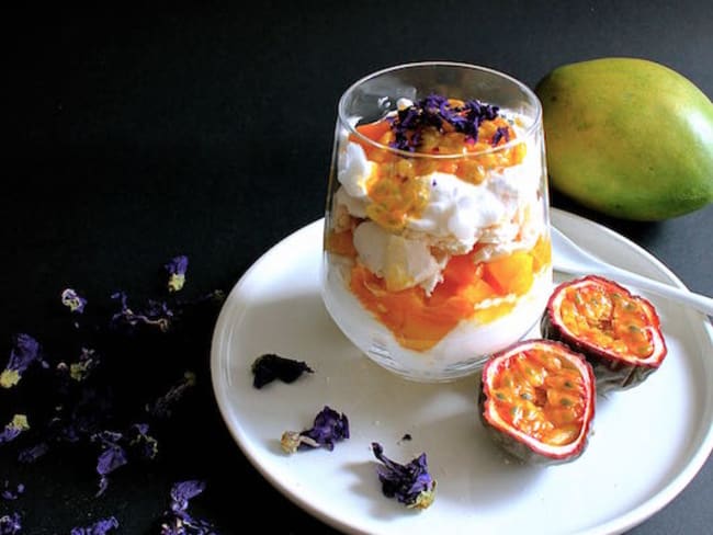 Eton Mess exotique mangue passion frais et léger