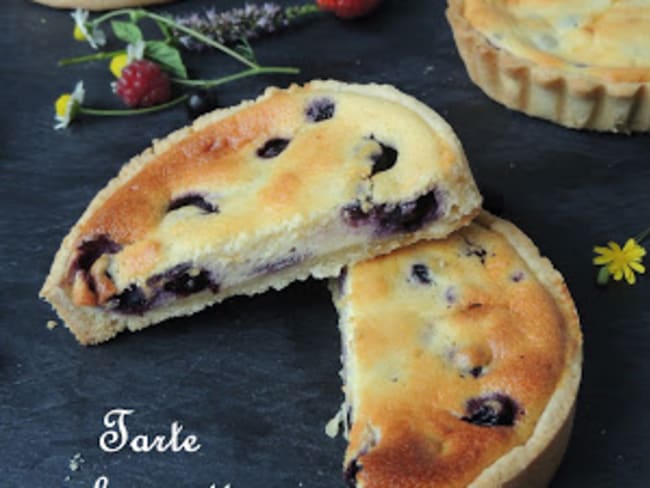 Tarte à la ricotta et aux fruits rouges