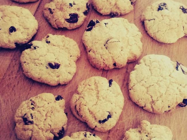 Cookies aux cranberries