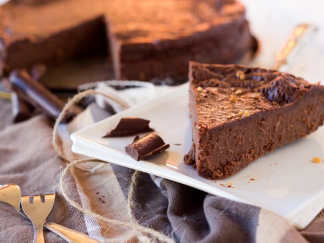 Gâteau au chocolat sans farine (sans gluten)