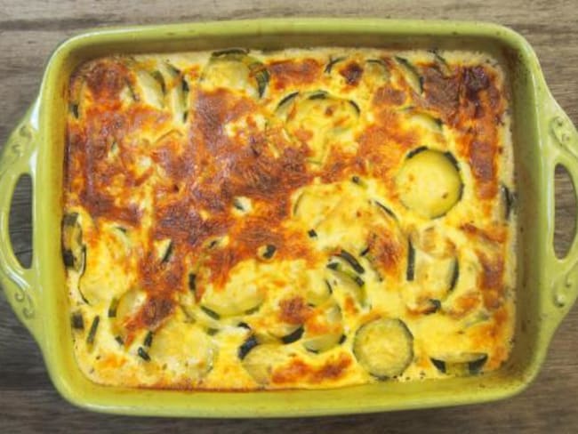 Flan de courgettes