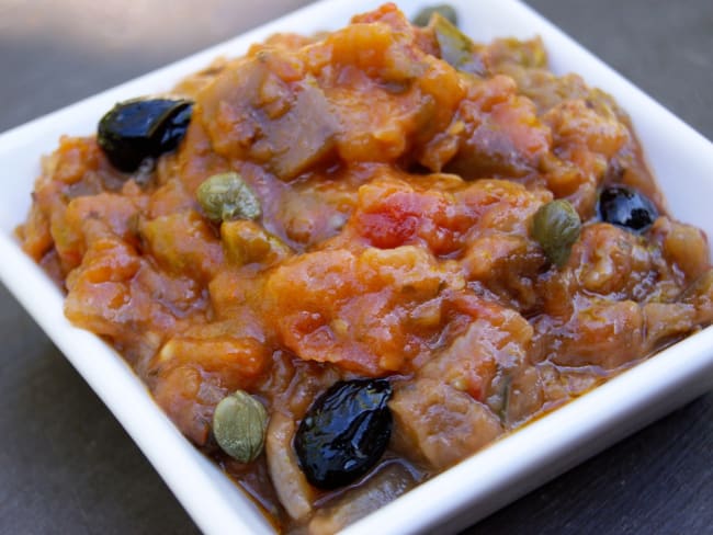 Caponata sicilienne