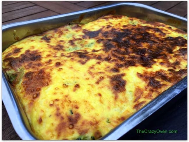 Gratin de courgettes express