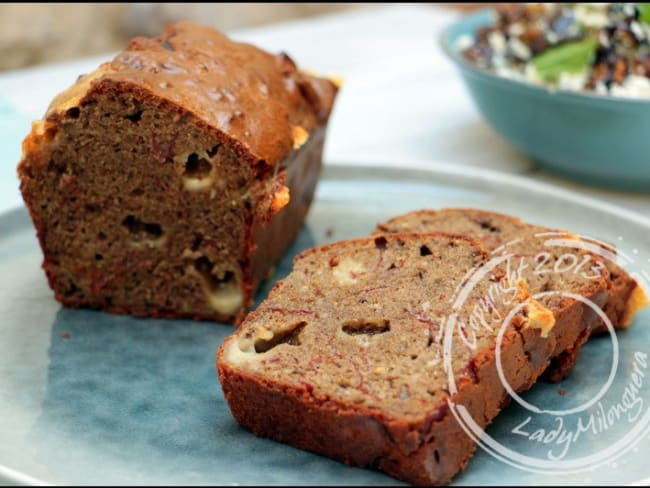 Cake à la viande des Grisons, Comté et noix