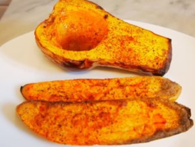 Courge butternut au four