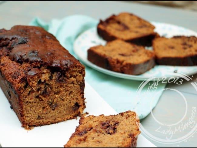 Banana choco bread à l'amande