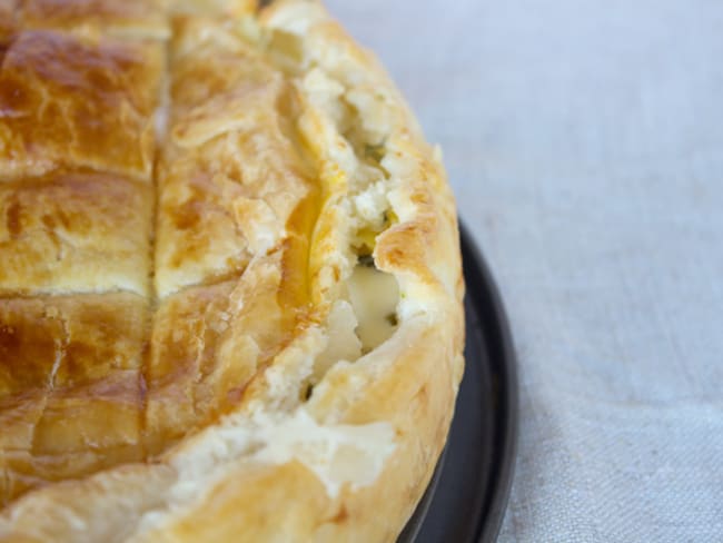 Tourte végétarienne aux pommes de terre